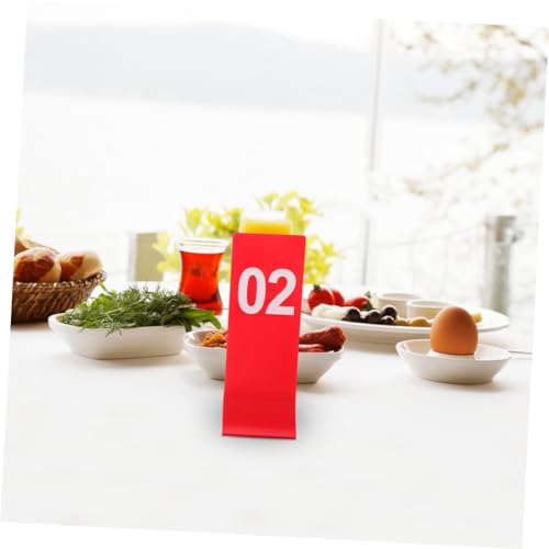 Numéros de table plexiglas SECFOU support signalétique réception fête - 2