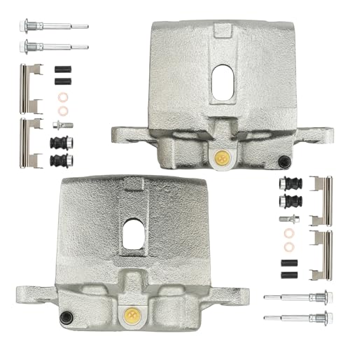 Image of KAX Disc Brake Caliper Assembly Fit for Chevrolet /GMC /Cadillac /Hummer-Silverado 1500 /Silverado 2500 HD /Tahoe /Sierra 1500 /Suburban 1500 /Silverado 2500 HD Classic /Avalanche 1500, Front or Rear Side