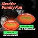 GlowCity Glow in The Dark Football - Size 3 Light Up LED Ball for Kids Ages 8-12 - Cool Sports Gift for Night Outdoor Games - Birthday Gifts Ideas for Kids & Teen Boys Ages 6 7 8 9 10 11 12 Toys Stuff