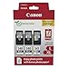 Produktbild Canon Tintenpatronen & Papier-Multipack - PG-540L/CL-541XL Original Druckerpatronen 3er Pack (2 x Schwarz, 1 x Farbe) & 4x6 Fotopapier (50 Blatt)