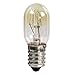 Xavax Lampe de four 25 W ; 300°, E14, en forme de poire, transparente