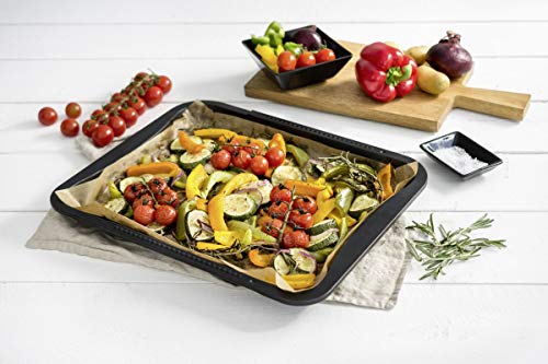 Zenker Ofenblech ausziehbar, rechteckiges Backblech mit Antihaft-Beschichtung zum Kuchenbacken (flexible Maße: 34,5-52 x… - Image 5