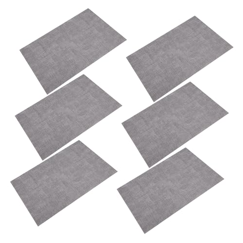 Sets de table PU Amosfun finies les taches de graisse avec ce tapis lavable