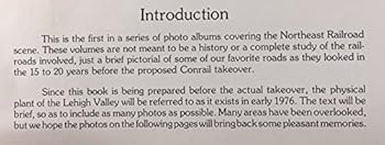Paperback The Northeast Railroad Scene, Vol. 1: The Lehigh Valley, A brief look before Conrail Book
