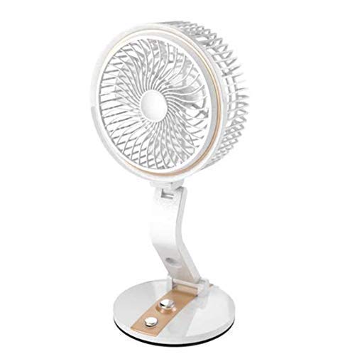 Grow More Enterprise Jy Er 5590 Powerful Rechargeable Fan With 21Smd Led Lights(Assorted Color).