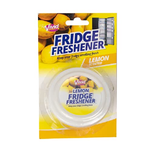 Lemon Fridge Freshener Deodoriser Remove Smells Fresh Clean Eliminates Odour