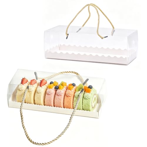 Clear Roll Cake Boxes