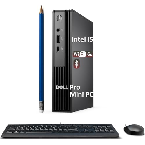 Image of Dell Pro Micro QCM1250 (Next Gen OptiPlex 7020 7000 MFF), Intel 14-Core i5-14500T (> Ultra 5 135U) Mini Business Desktop, IST Computer Customized 16GB /32GB /64GB DDR5 RAM, 512GB /1TB /2TB SSD, Win 11 Pro