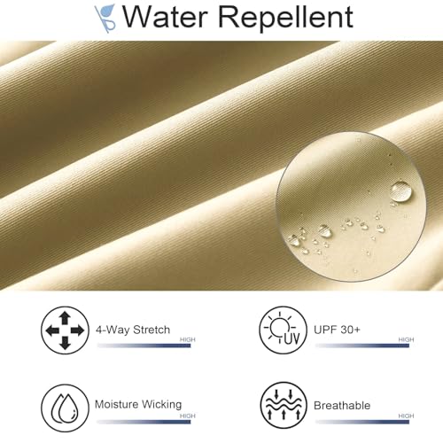Image of M MAELREG Golf Pants Men Quick Dry - 30 inch /32 inch /34 inch Stretch Lightweight 5 Pockets Water-Resistant Casual Mens Dress Pants