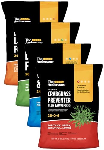 The Andersons Lawn Program | Full Season Fertilizer Program | Covers up to 5,000 sq ft