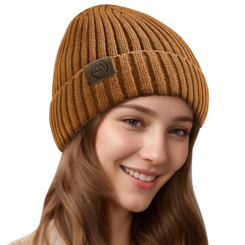 Durio Chapéus de inverno para mulheres e homens gorro forrado de cetim para mulheres gorro forrado d
