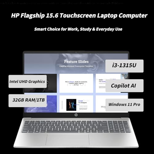 HP Laptop Touchscreen 15.6" Core i3 32GB RAM 1TB SSD miniatura 6