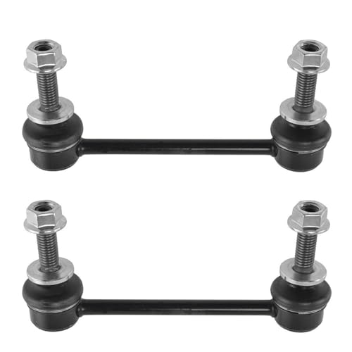 Image of Detroit Axle - AWD 8pc Front End Kit for 2008-2014 Cadillac CTS, 2 Upper Control Arms with Ball Joint 2 Sway Bars 4 Inner Outer Tie Rods 2009 2010 2011 2012 2013 Suspension Replacement