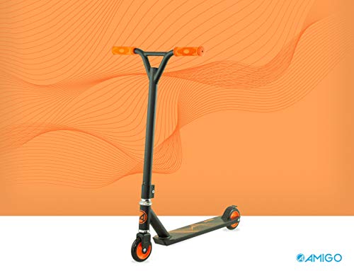 AMIGO Wave stuntstep Junior Voetrem Zwart/Oranje - Afbeelding 7