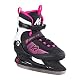 Schlittschuhe für Damen K2 Kinetic Ice W – Schwarz/Pink