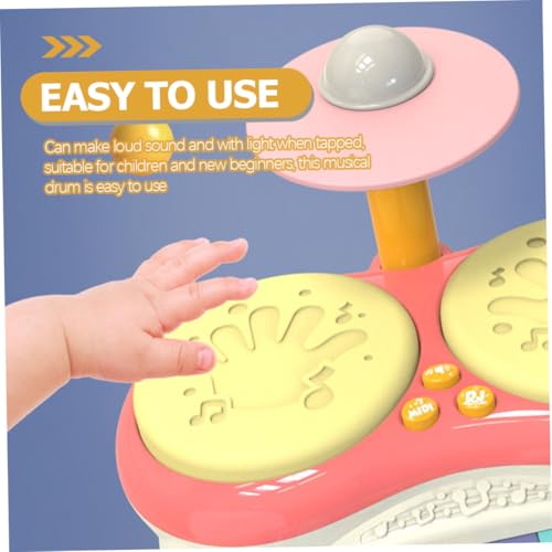 Instrumento musical para regalar a niños: juguete de percusión Abaodam con luces 6