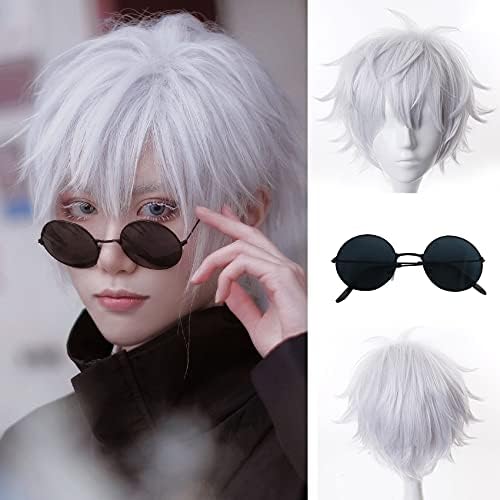 CHAINSAW MAN DENJI Cosplay Costume Wig Mens Anime Halloween