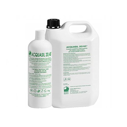 Acquasil 20/40 bidon 5 kg anticorrosivo et antincrostante pompes MiniDos et bravodos PC003 acquabrevetti