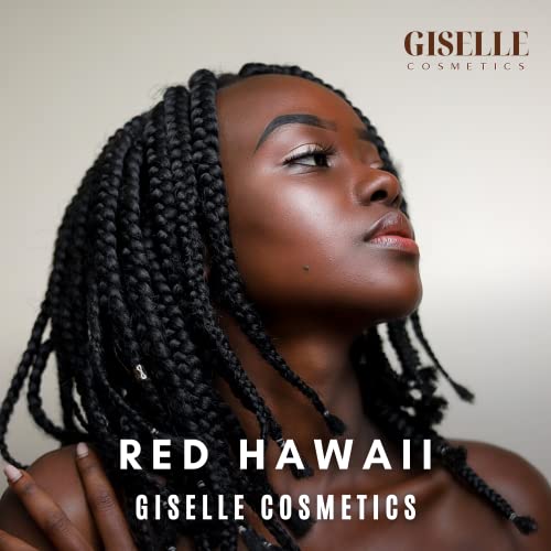 Blush Makeup | Red Hawaii | Mineral Makeup By Giselle Cosmetics | Pure, Non-Diluted Loose Powder Mineral Make Up #TOP6
