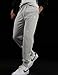 Nike Men's Club Knit Joggers, Dark Grey Heather/White, Medium