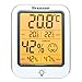 Cyfrowy termometr pokojowy wewnętrzny miernik wilgotności higrometr dokładny temperatura pokojowa termometr maks. min nagrywanie podświetlenie LCD monitor dom