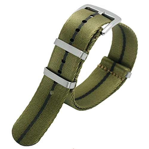 Remplacement bracelet montre nylon 20mm contre l'usure militaire 007