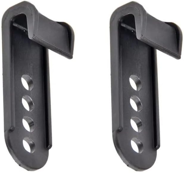 Hockey Helmet Cage/Shield Replacement J-Clips | Secure a Tight Fit, Hold in Place (2 Pack), Black : Sports & Outdoors