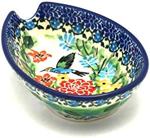 Polish Pottery Spoon Rest - Unikat Signature - U3271