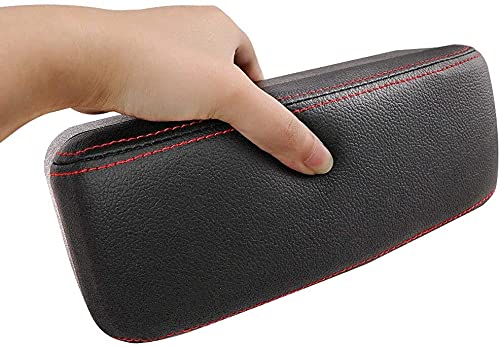 SENYAZON Caixa organizadora para descanso de braço para console de carro, altura ajustável, confortá