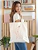 AILOONG Silhouette Sweet Lady Birds Woman Tattoo Canvas Tote Bag 340g/m² thick fabric Replaces school bag #1