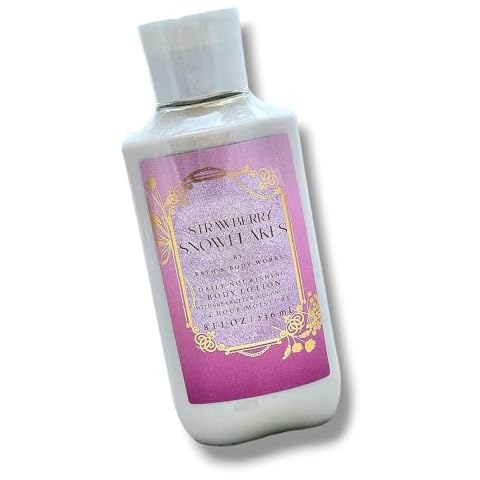 Bath & Body Works Strawberry Snowflakes Body Lotion Cover
