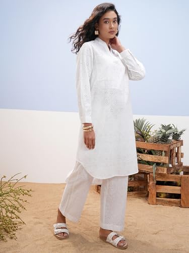 Image of Vishudh Women's Kurta | Comfortable Ethnic Wear for Daily Use | Lightweight & Breathable Indian Top