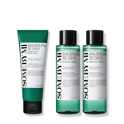SOME BY MI AHA BHA PHA 30 Days Miracle Acne Clear Foam & 2EA Mira...