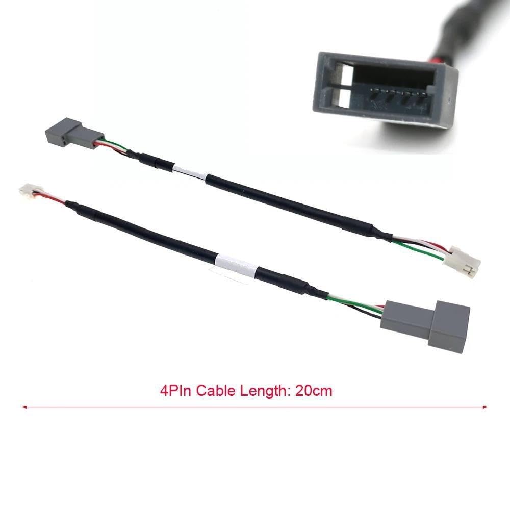 Cable Adaptador Convertidor RCA Para Cámara Trasera Para Toyota Para Aygo