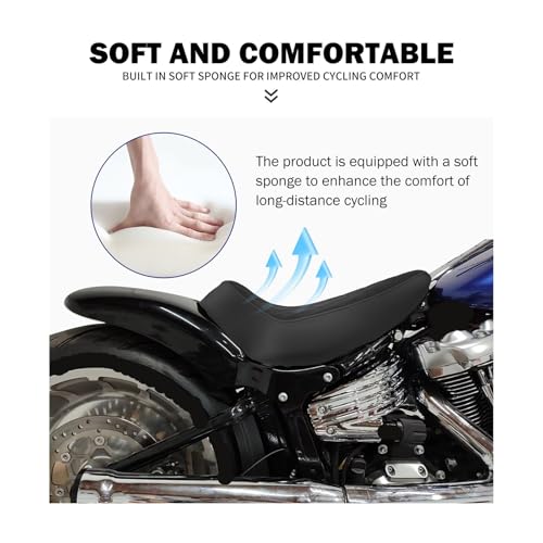 Selle Solo Conducteur Noire Softail Breakout FXBRS - 6