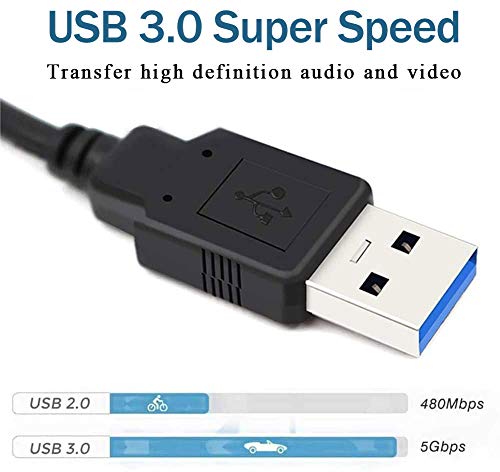 LONEA Capture Card USB 3.0 Video Capture Card 1080P 60fps HDMI to USB Adaptor HD Game Capture Stream Record Monitor Video Capture Card Streaming Devices for Live Broadcasts/Game - Thumbnail 3
