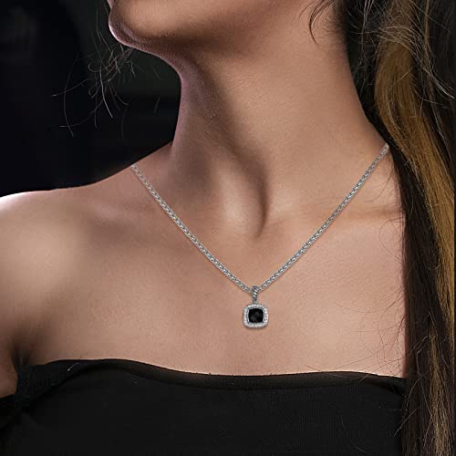 Designer Cubic Zirconia Necklace Inspired Antique Twisted Cable Wired CZ Pendant Necklace Fashion Brand Jewelry for Women Gift3