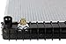 Auto Shack RK701 Aluminum Radiator Includes Oil Cooler 4.3L Engine Model