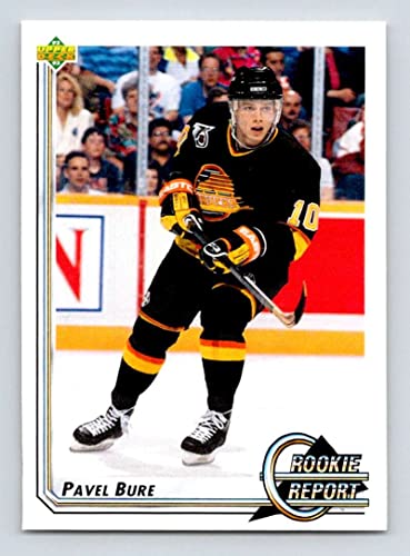 Hockey NHL 1992-93 Upper Deck #362 Pavel Bure #362 RR NM Canucks