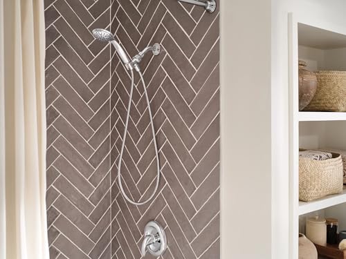 Moen Attune Shower Head with Handheld Sprayer, 6 Shower Head Spray Settings, Chrome Finish, 218H0 - image 7