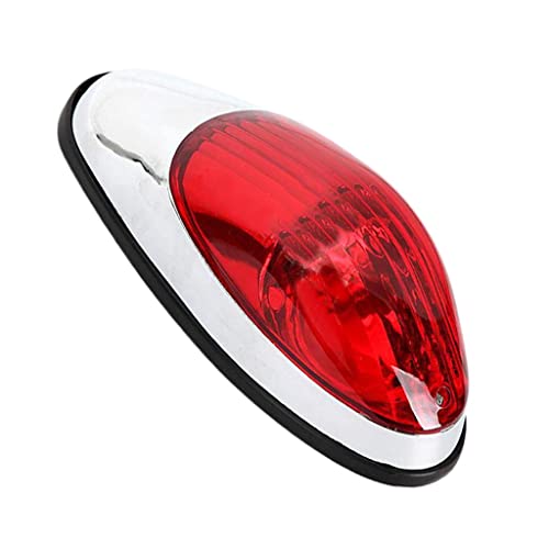 Feu arrière universel rouge 12V pour moto et ATV