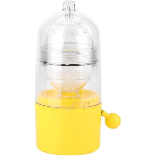 Egg Scrambler Silicone Shaker Whisk Hand Powered Golden Egg Maker with Pulling Rope Eggs Cooking Tool Mixer Kitchen Gadgets