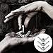 minkissy 3pcs M10 Metal Hand-Twist Threaded Butterfly Nuts Fasteners for Mechanical and Industrial Use Random Style