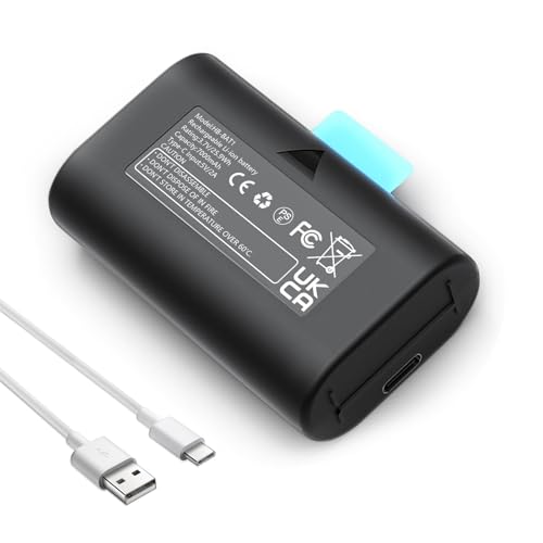 7000mAh Rechargeable Battery Pack Compatible with SimpliSafe Outdoor Wireless Camera SSCAM-BAT11 SCM301 CMOB1 CM0B1, Long-Lasting Battery Replacement simpli safe Batteries with Charging Cables