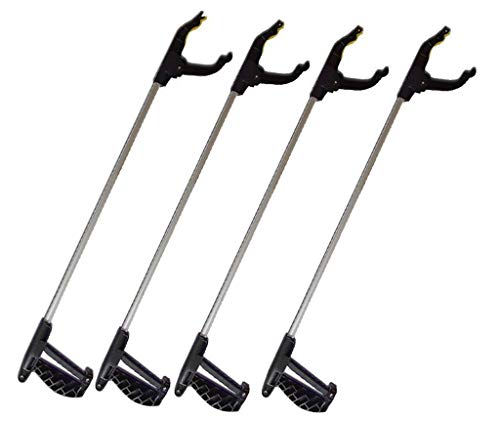 Litter Picker With Magnetic Pick-Up - Pack of 4