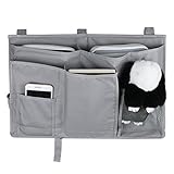 sofa cama niños 5.Almacenamiento para mando a distancia TV, iPad, iPhone, pañuelos, libros, revistas, gafas, cable, PDA, juguetes, botellas de alimentación, servilleta, pañales, etc.