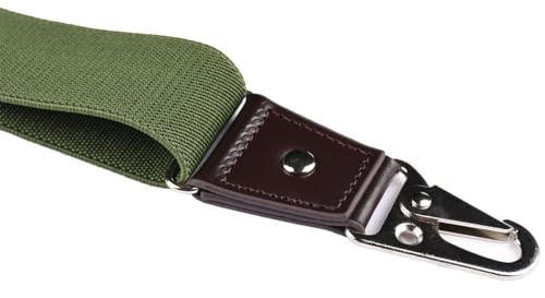 Image of Suspenders for Men with Snap Hooks Adjustable 1.4 inch Wide