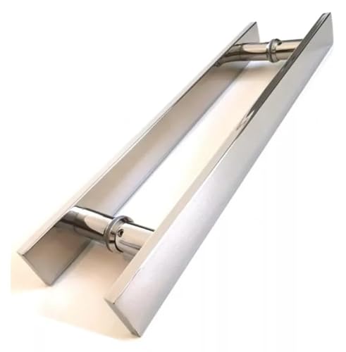 Puxador De Inox Escovado Barra Chata 80CM Todas As Portas