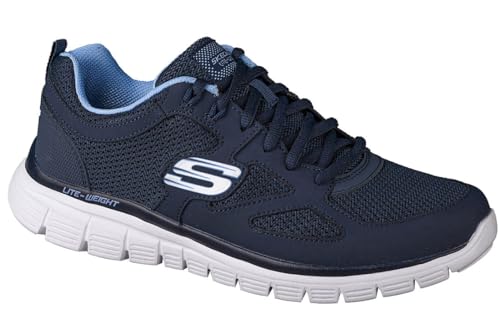 Skechers Burns- Agoura Hommes Baskets, Navy, 42 EU