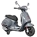 Produktbild SIP Scootershop Kinderroller Vespa GTS, elektrisch 12V, grau, inkl. Batterie u. Ladegerät